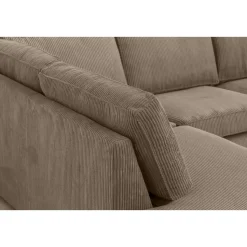Hoekbank Stuttgart links - taupe