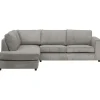 Hoekbank Stuttgart links - grijs