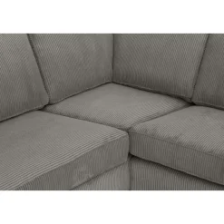 Hoekbank Stuttgart links - grijs