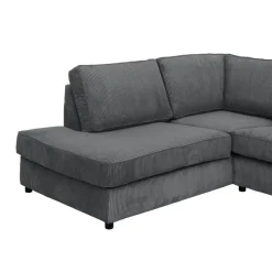 Hoekbank Stuttgart links - antraciet