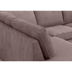 Hoekbank Stuttgart links - roze