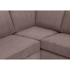 Hoekbank Stuttgart links - roze