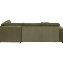 Hoekbank Stuttgart rechts - olijfgroen