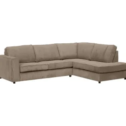 Hoekbank Stuttgart rechts - taupe