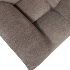 Hoekbank Tibas links - stof Raven - beige