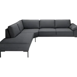Hoekbank Tom links - Basel - antraciet