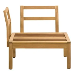 Hoekfauteuil Orleàns - eucalyptushout - 78x78x65 cm