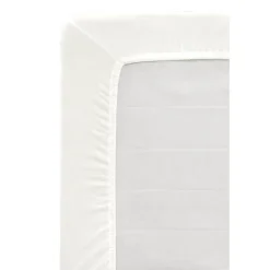 Hoeslaken Jersey - off white - 80x200 cm