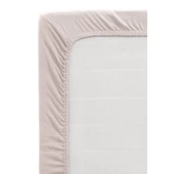 Hoeslaken Jersey - roze - 90x200 cm