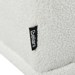 HOLT - Ottomaan - Wit - Bouclé