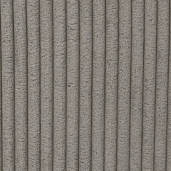 Home Deco - Poefje - opbergbox - rib - zacht taupe - 38 x 38cm