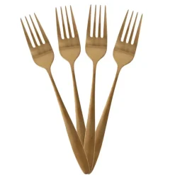 Home Deco Factory Bestekset - 16 delig - koper - RVS - 4 personen