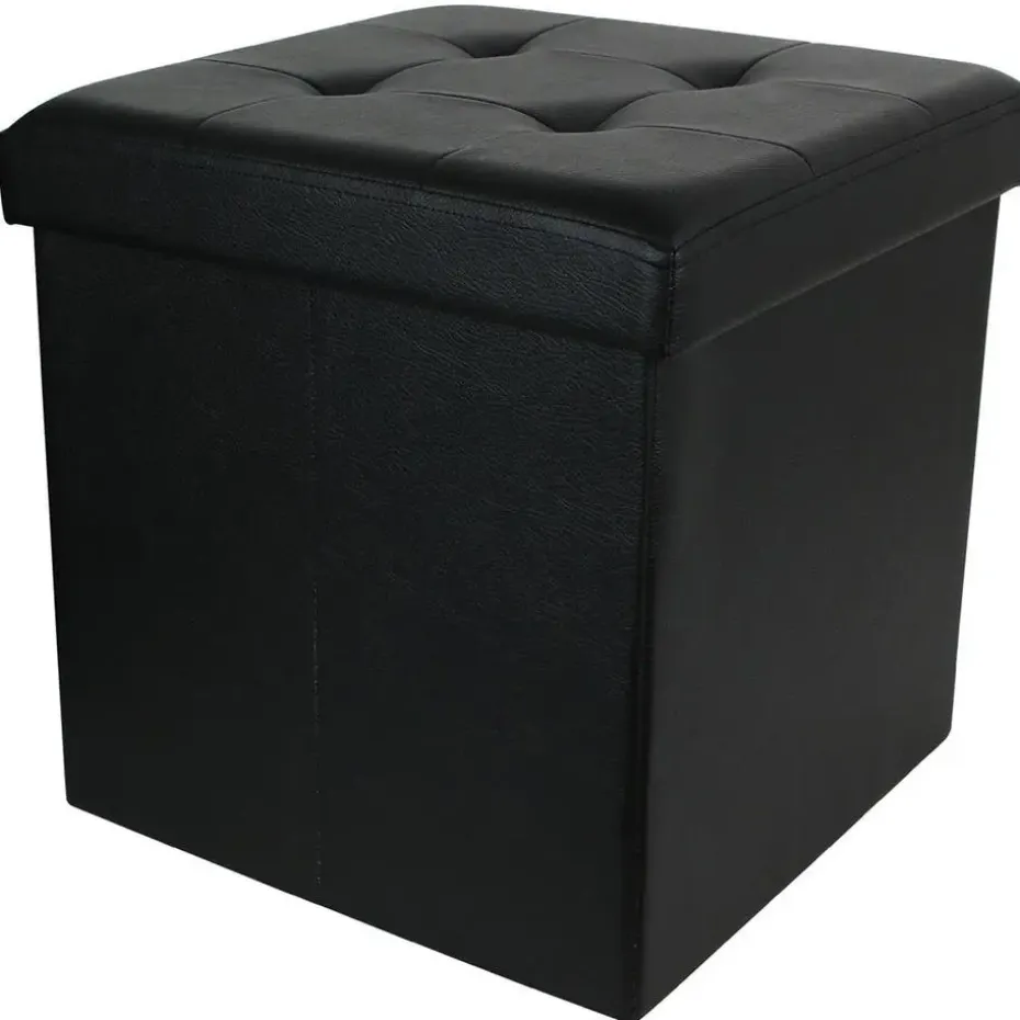 Home Deco Factory Hocker/poef Essestiel - opvouwbaar - 76 x 37 cm