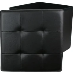 Home Deco Factory Hocker/poef Essestiel - opvouwbaar - 76 x 37 cm