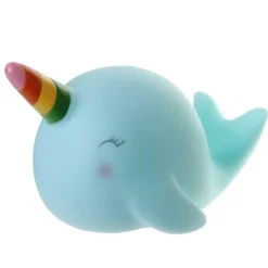 Home Deco Kids LED Nachtlampje - Walvis - aan/uit knop - 20 cm