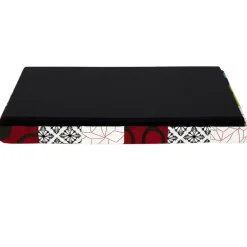 Home Deco Poef Multi color Tile - opbergbox - 76 x 38 cm