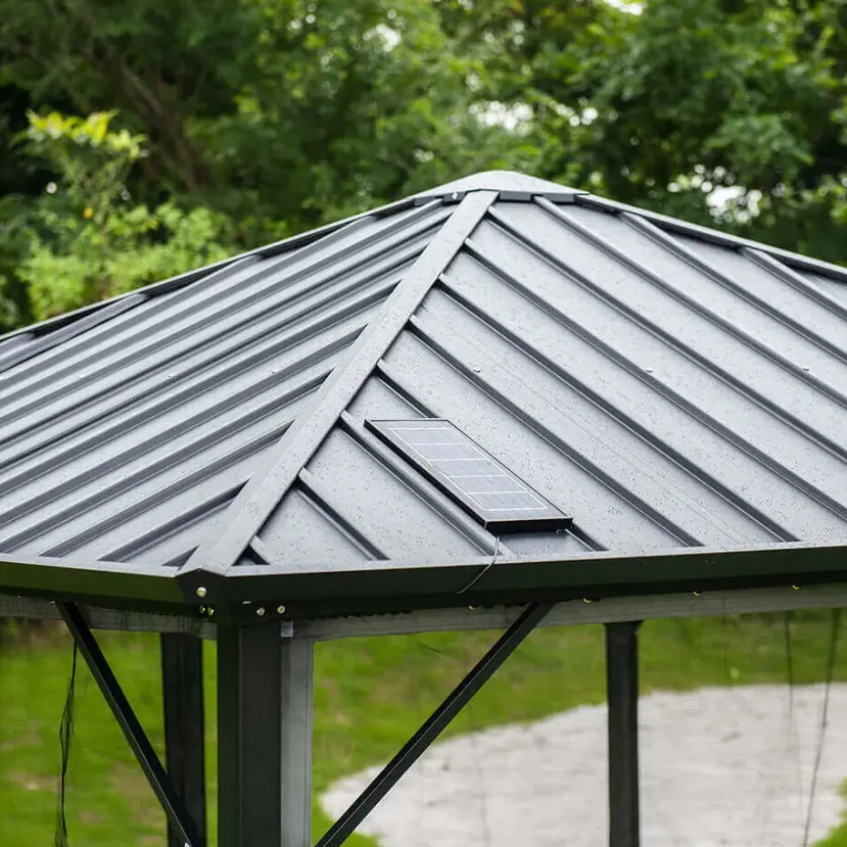 HOME DELUXE - LED Zonnepaviljoen AZUR - 300 x 270 cm