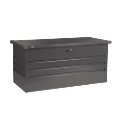 HOME DELUXE - Metalen opbergbox MEGABOX XL - 126 x 56 cm 400l antraciet