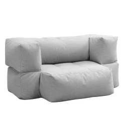 HOME DELUXE buitenzitzak HEAVEN - Lichtgrijs - 76 x 152 x 100 cm