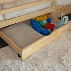 HOME DELUXE Kinderbed WOLKENLAND Naturel Met Lades