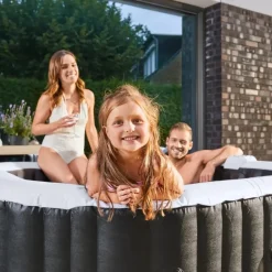 HOME DELUXE Opblaasbare Hottub Drop Zwart