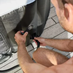 HOME DELUXE Opblaasbare Hottub Drop Zwart