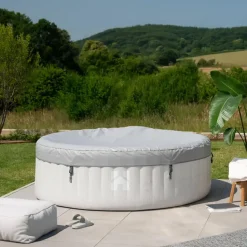 HOME DELUXE Opblaasbare Whirlpool Splash Beton 4 st.