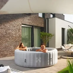 HOME DELUXE Opblaasbare Whirlpool Splash Beton 4 st.