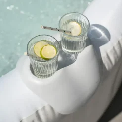 HOME DELUXE Opblaasbare Whirlpool Splash Beton 4 st.