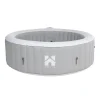 HOME DELUXE Opblaasbare Whirlpool Splash Grijs 4 st.