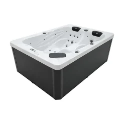 HOME DELUXE Outdoor Whirlpool SUNSET Met trap en thermische afdekking
