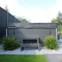 HOME DELUXE Outdoor Whirlpool STREAM BIG Met trap en thermische afdekking