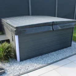 HOME DELUXE Outdoor Whirlpool STREAM BIG Met trap en thermische afdekking