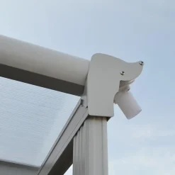 HOME DELUXE Patiodak SOLIS Wit 618 / 625 x 303 / 300 x 278 / 226 cm