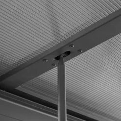 HOME DELUXE SOLIS DELUXE terrasoverkapping grijs 390 x 295 x 233 / 272 cm