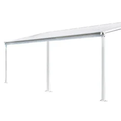 HOME DELUXE terrasoverkapping SOLIS wit 496 / 503 x 300 / 303 x 278 / 226 cm