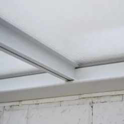 HOME DELUXE terrasoverkapping SOLIS wit 496 / 503 x 300 / 303 x 278 / 226 cm