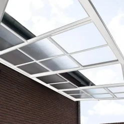 HOME DELUXE terrasoverkapping SOLIS DELUXE wit 290 x 295 x 233 / 272 cm