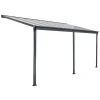 HOME DELUXE terrasoverkapping SOLIS grijs 496 / 503 x 300 / 303 x 278 / 226 cm
