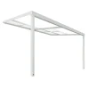 HOME DELUXE terrasoverkapping SOLIS DELUXE wit 390 x 295 x 233 / 272 cm
