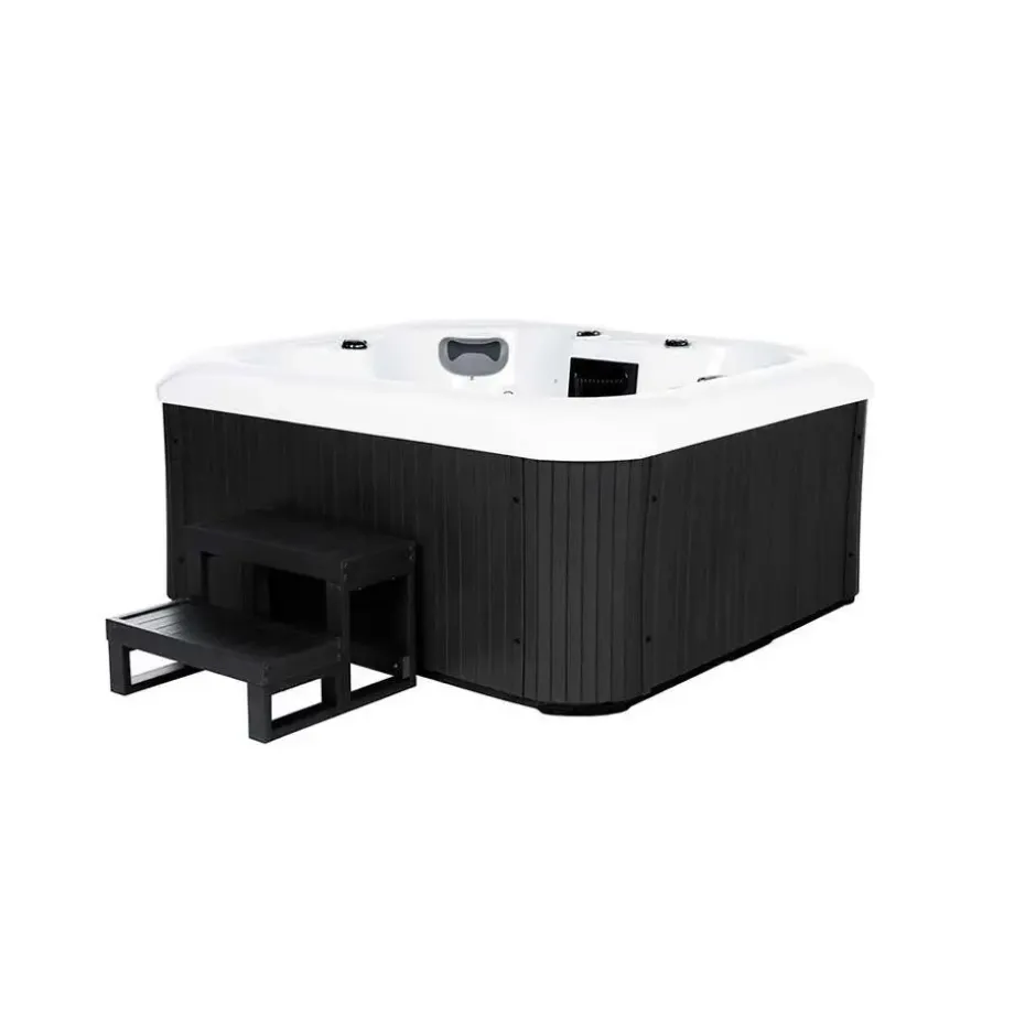 HOME DELUXE Whirlpool buiten SEA STAR Met treden en thermische afdekking