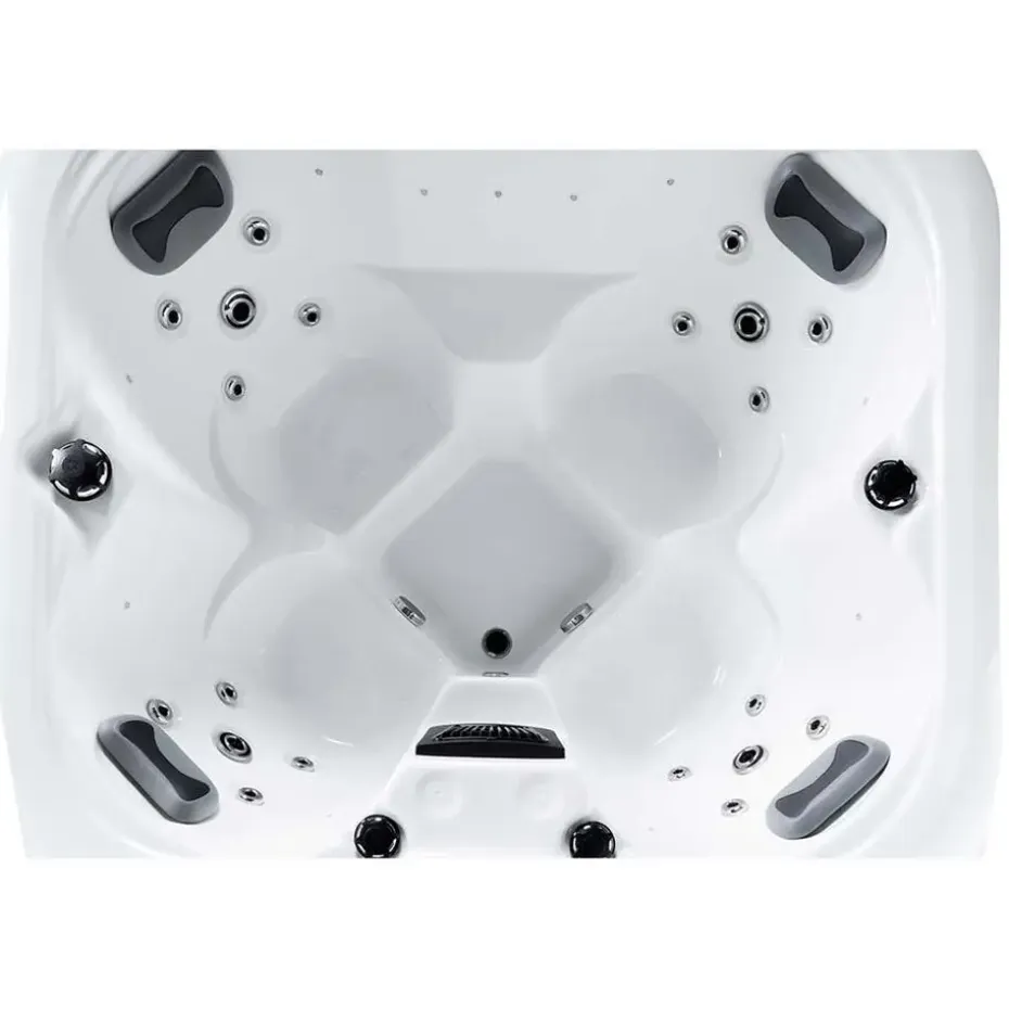 HOME DELUXE Whirlpool buiten SEA STAR Met treden en thermische afdekking