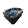 HOME DELUXE Whirlpool buiten ZWART MARBLE Puur