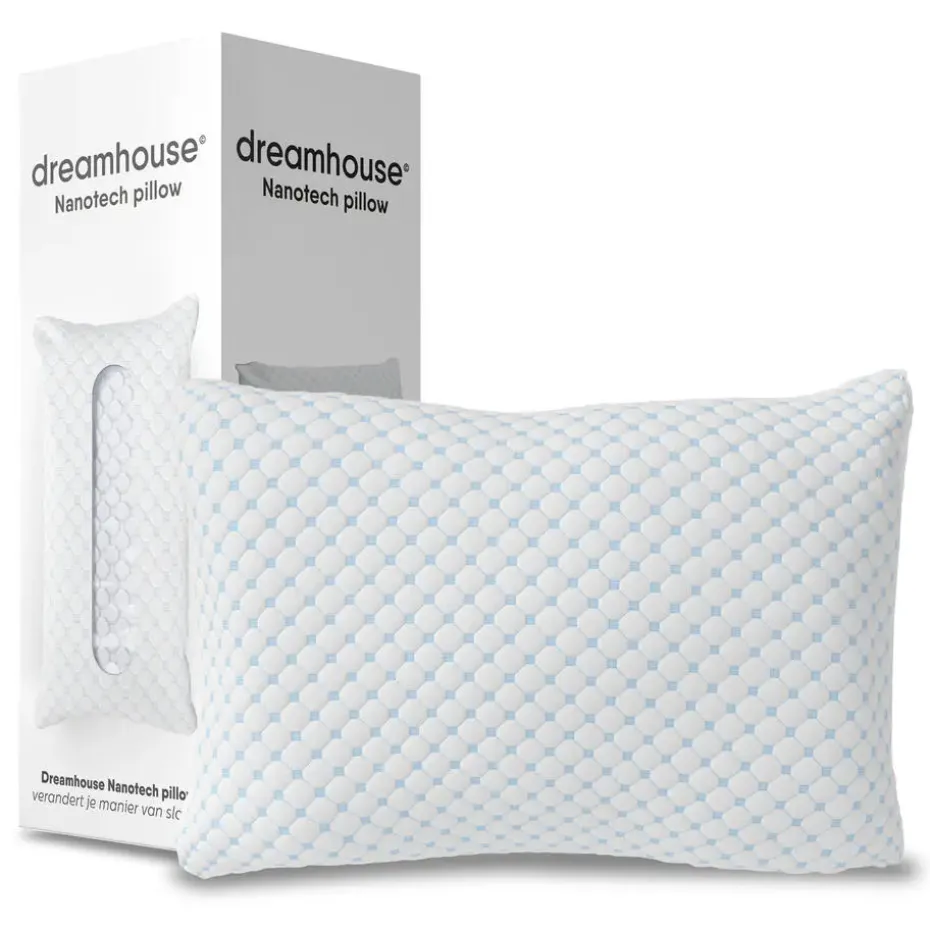 Hoofdkussen Dreamhouse – Memory Foam & Wasbare Hoes