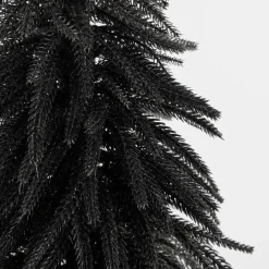 House of Seasons Kunstkerstboom in Jute - H60 x Ø32 cm - Zwart