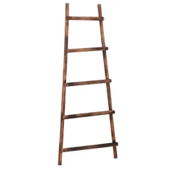 House of Seasons Ladderrek - L29 x B49 x H119 cm - Bruin