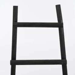 House of Seasons Ladderrek - L29 x B49 x H119 cm - Zwart