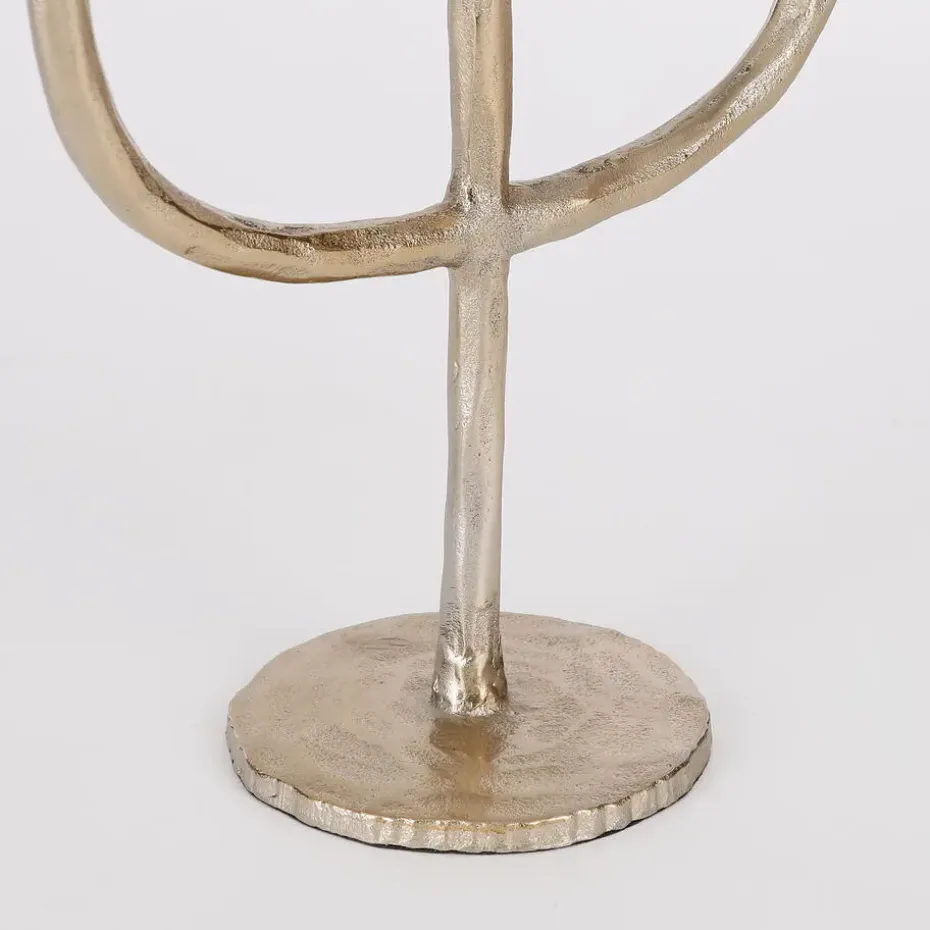 House of Seasons Stretto Kandelaar L21 x B9,5 x H40,5 cm Goud