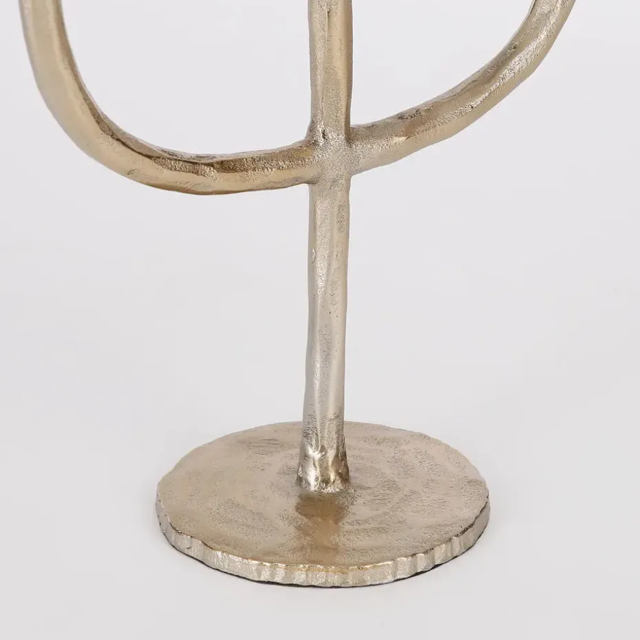 House of Seasons Stretto Kandelaar L21 x B9,5 x H40,5 cm Goud