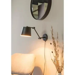 Housecraft Hajo Wandlamp - Zwart